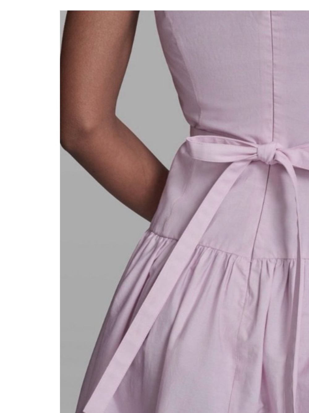 Karl Lagerfeld Pink Floral Dip-Dye Midi Dress - Picture 6 of 6